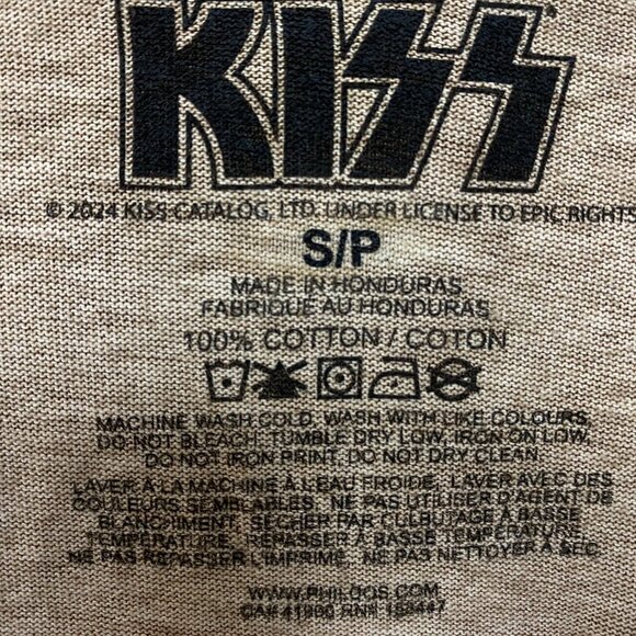KISS Detroit Rock City Graphic Distressed T-Shirt Small - Picture 4 of 4